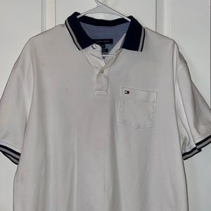 I’m selling a white Tommy Hilfiger shirt